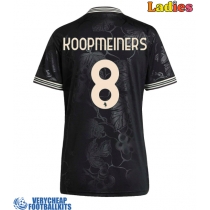 Juventus Teun Koopmeiners #8 Replica Third Shirt Ladies 2025-26 Short Sleeve